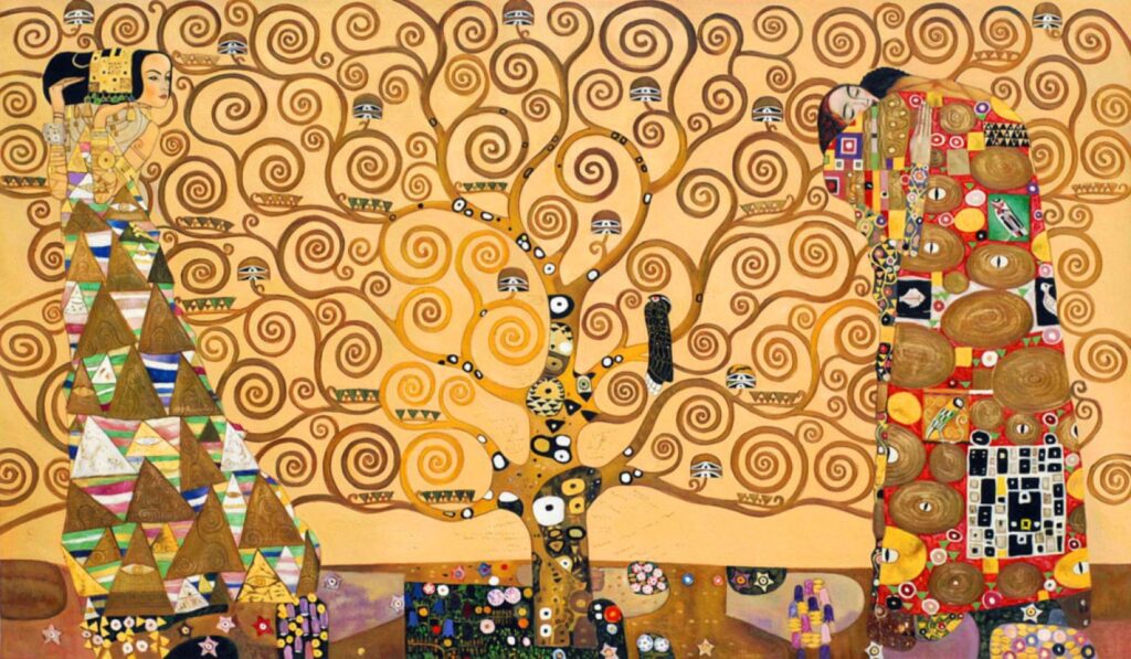 L'albero della Vita. Gustav Klimt, Museum of Applied Arts, Vienna, Austria