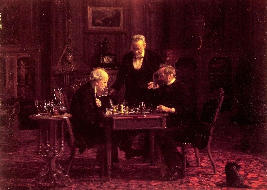 The Chess Players, Thomas Eakins, 1876