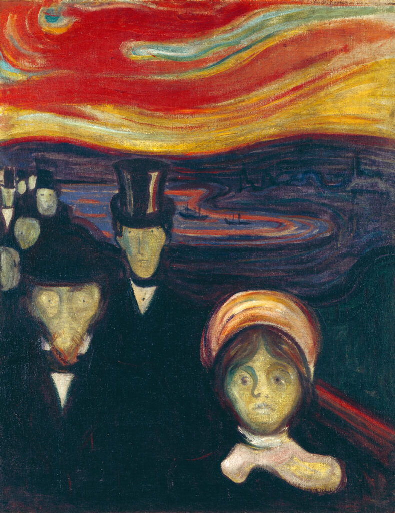 Ansia, di Edward Munch 1894, Oslo